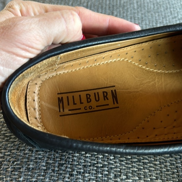 Men’s black leather loafers - Picture 7 of 7